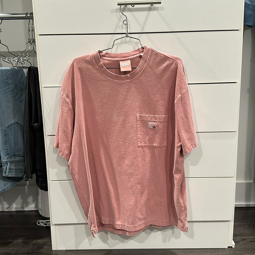 Kith X Russell T shirt size L. Fits slightly oversized